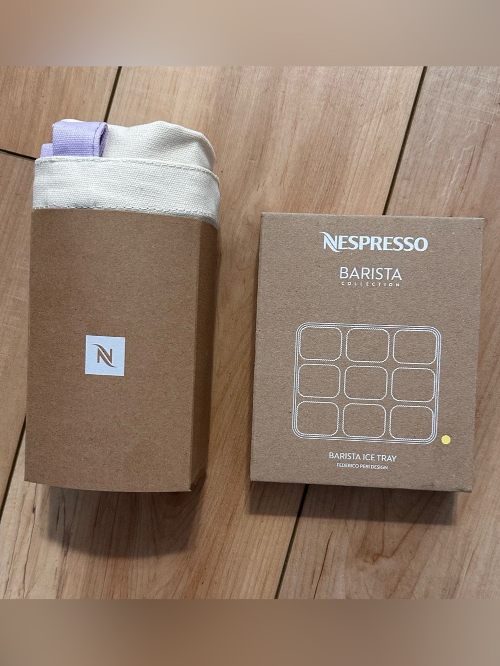 Nespresso Tote Bag and Barista Ice Tray